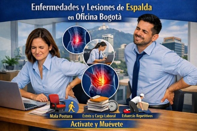 Lesiones de espalda de origen laboral y evaluación osteomuscular Trabajador con molestia en la zona lumbar durante la manipulación manual de cargas en su puesto de trabajo