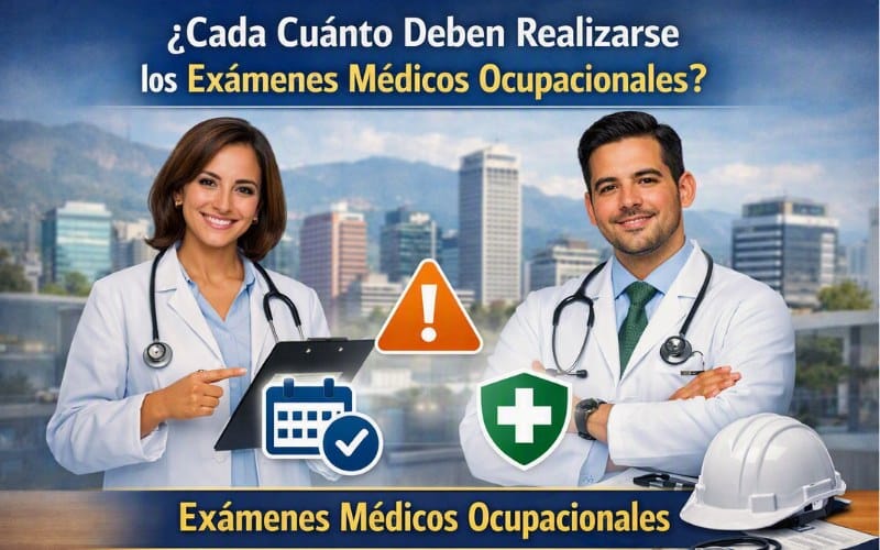 Programación de exámenes médicos ocupacionales periódicos en una empresa Profesional de salud ocupacional revisando la programación de exámenes médicos periódicos de una empresa